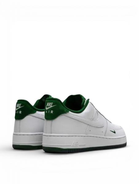 Nike - Air Force 1 White Dark Green