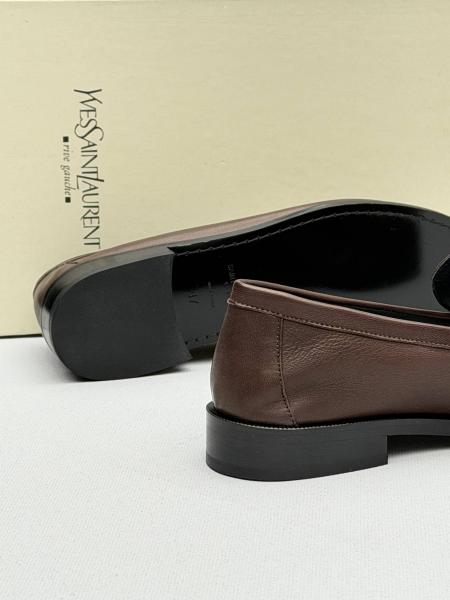 Ysl - Le Loafer Koyu Kahverengi